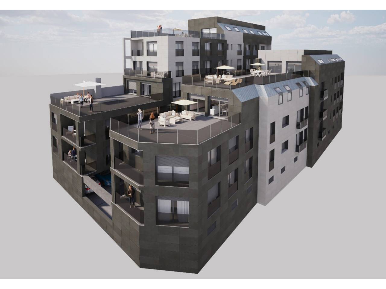 Piso de obra nueva en venta en Santa Coloma