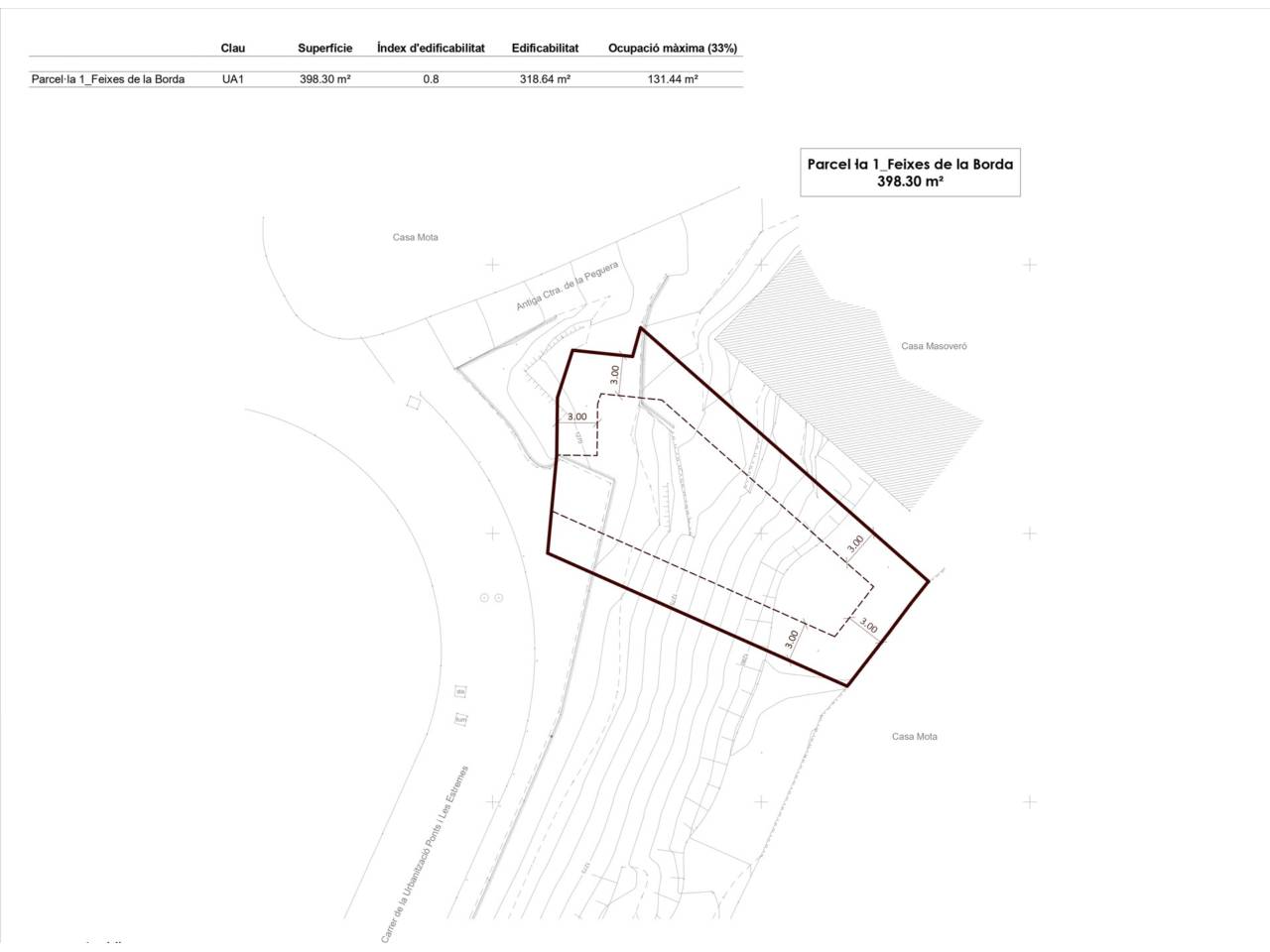 Terreno en venta a la carretera de la *Peguera - San Julià