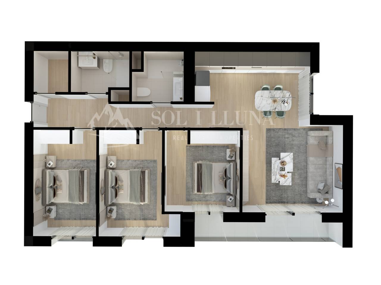 Us presentem la nova promoció d'habitatges situats a Cedre - Santa Coloma!!!!