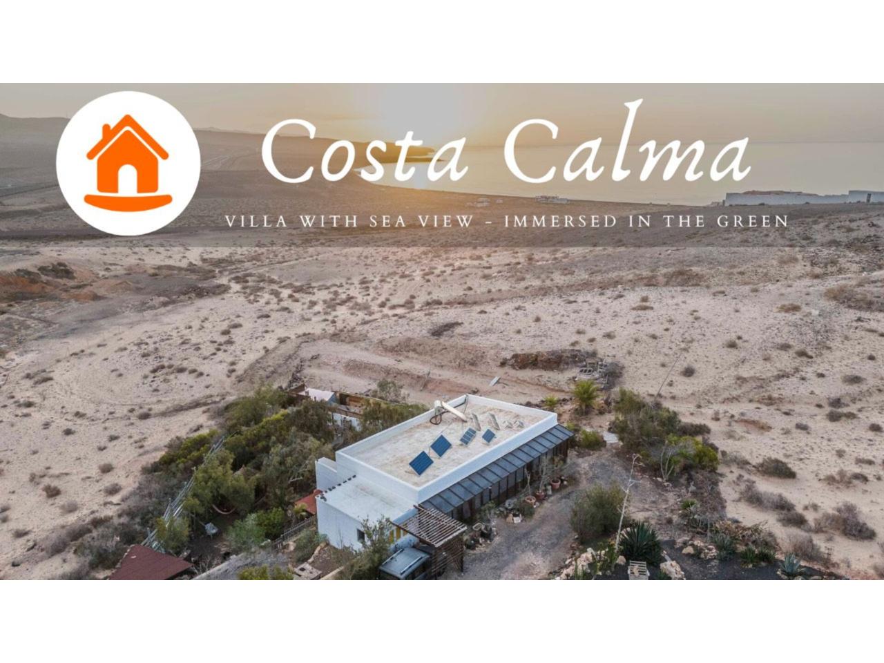 Villa individual🏡 Costa Calma Amplio Jardin, Increíbles Vistas al Mar🌅