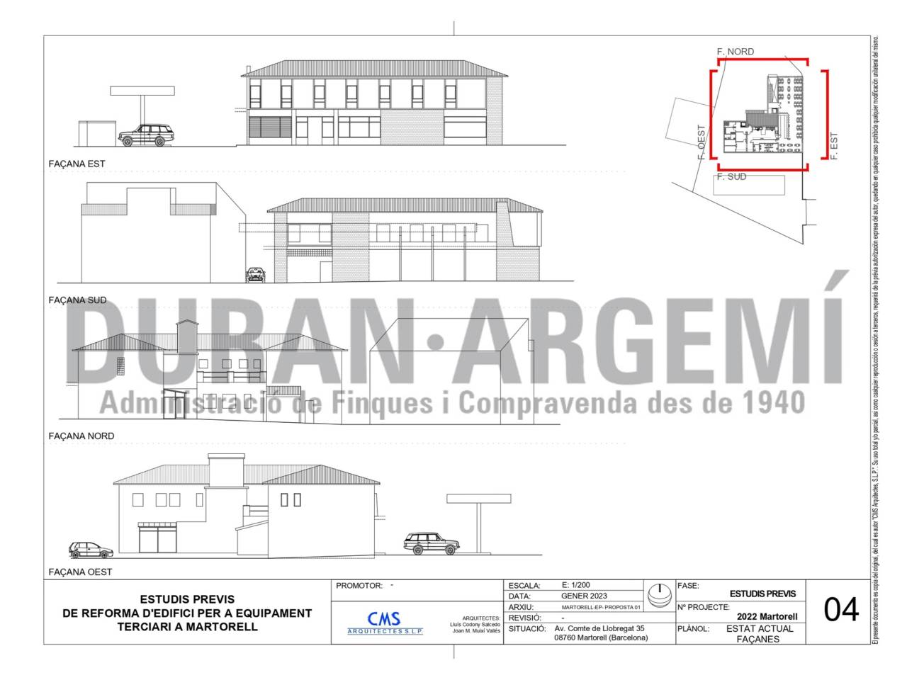 Edifici de lloguer a  Martorell