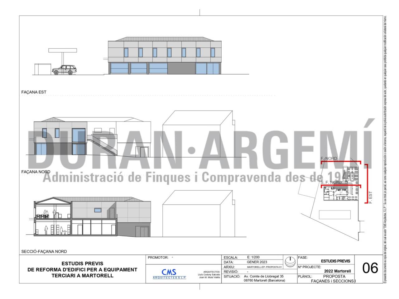 Edifici de lloguer a  Martorell