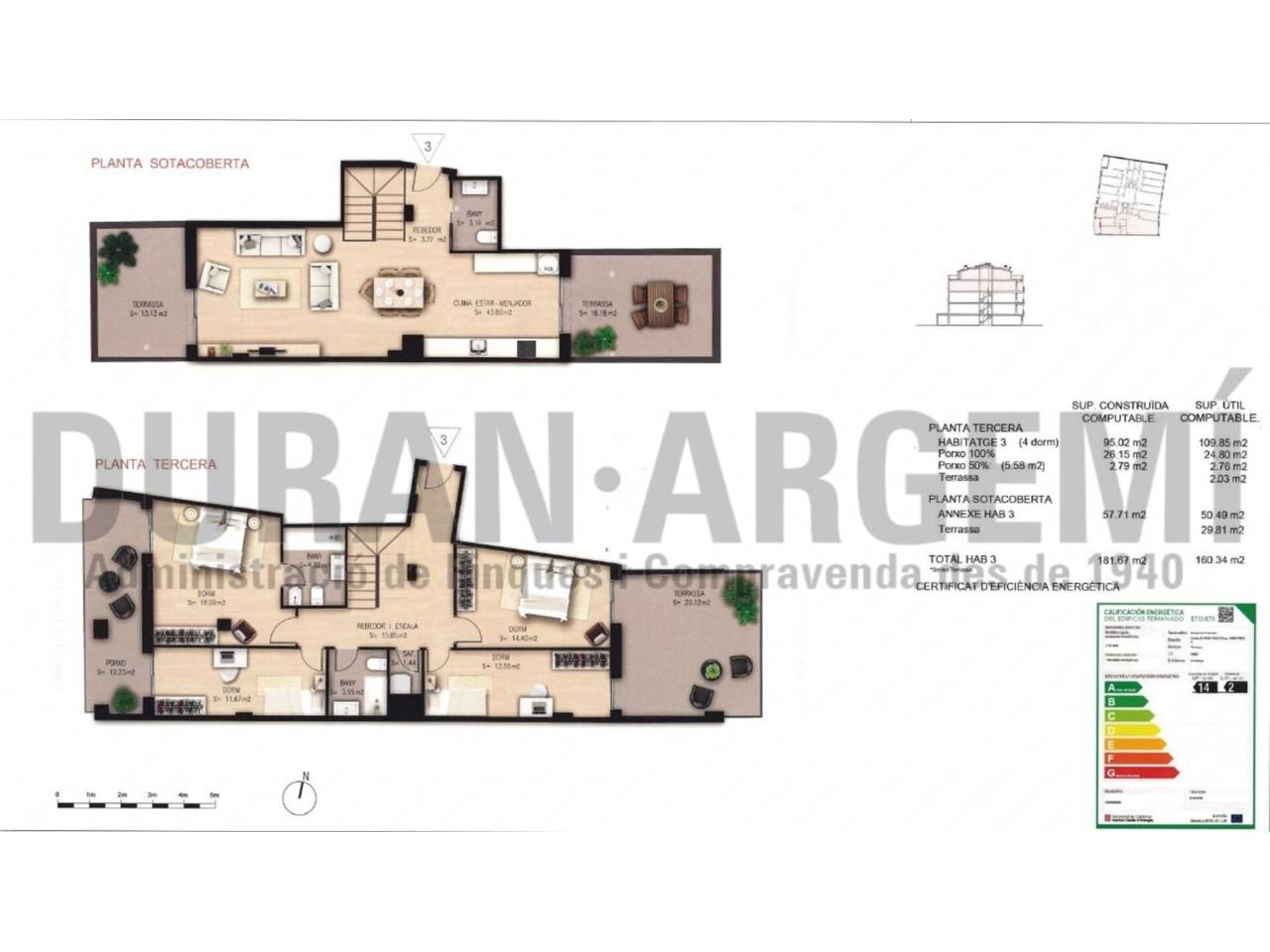 Duplex en venta en Sant Pere(08225)