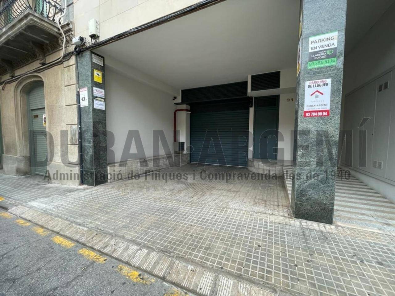 Plaça de pàrquing de lloguer al centre de Terrassa