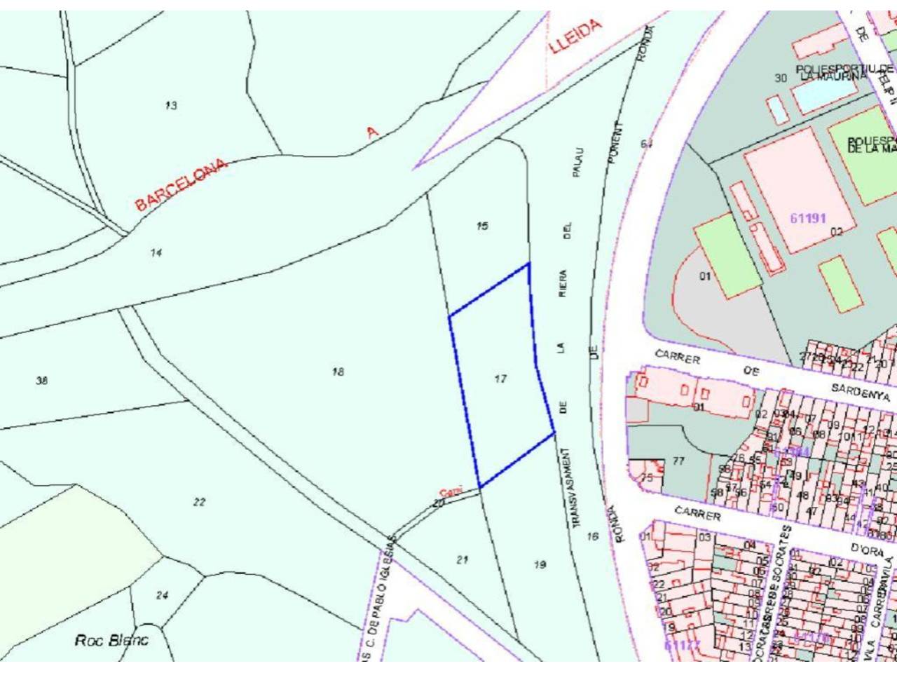 terrenos en terrassa · roc-blanc 135000.00€