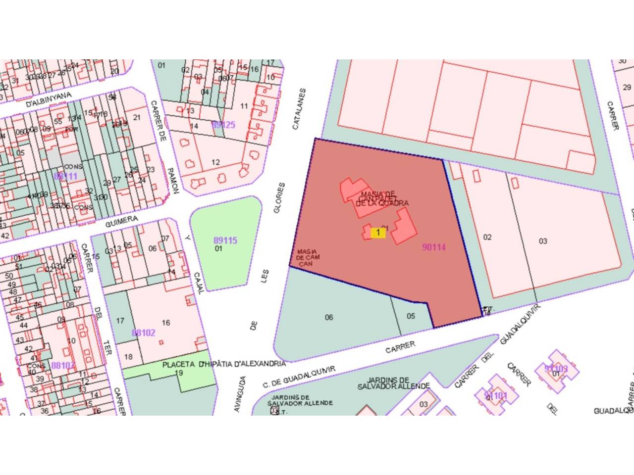 terrenos en terrassa · can-palet 2500100.00€