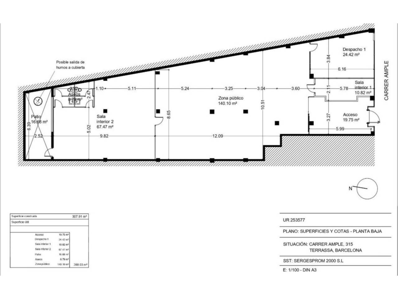 locales-comerciales en terrassa · sant-pere-nord 865.00€