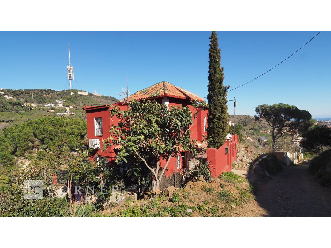 House from the year 1900 with views of Barcelona, in Sarrià.