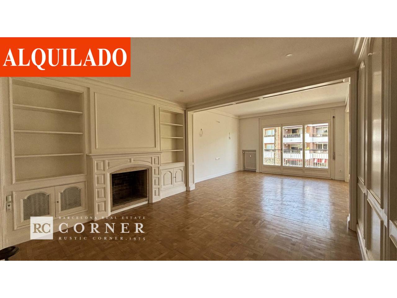 Magnífico piso en la calle Ganduxer, junto al Turó Park
