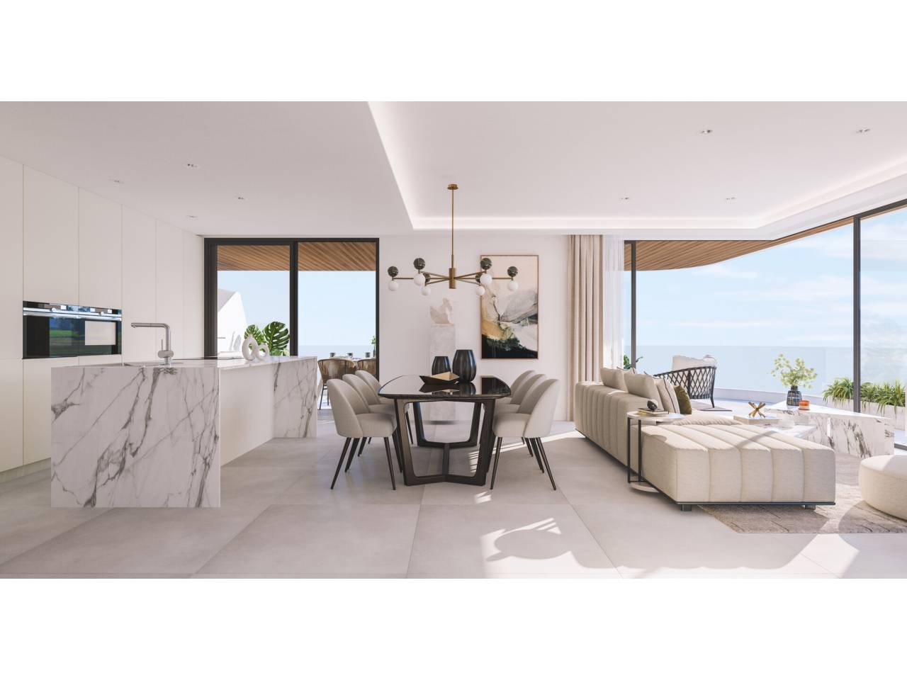 Piso en venta en Estepona en Zona: Playa Bahía Dorada
