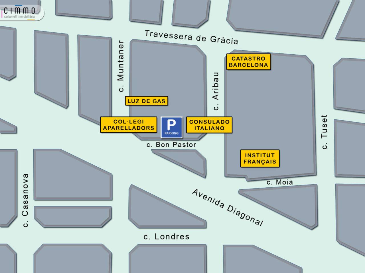 Garaje en venta Sant Gervasi-Galvany (Barcelona Capital)