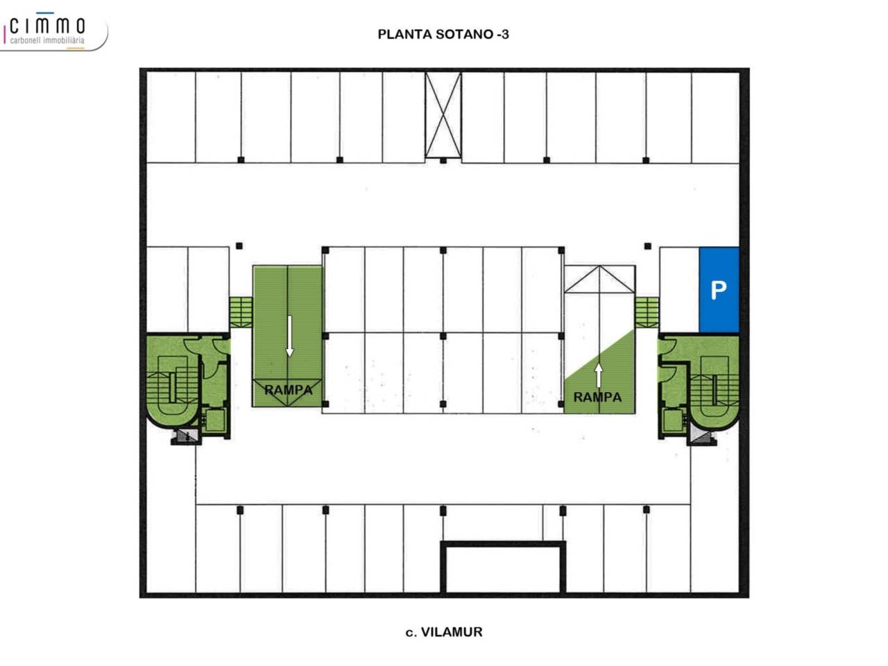Pàrquing a lloguer Les Corts (Barcelona Capital)