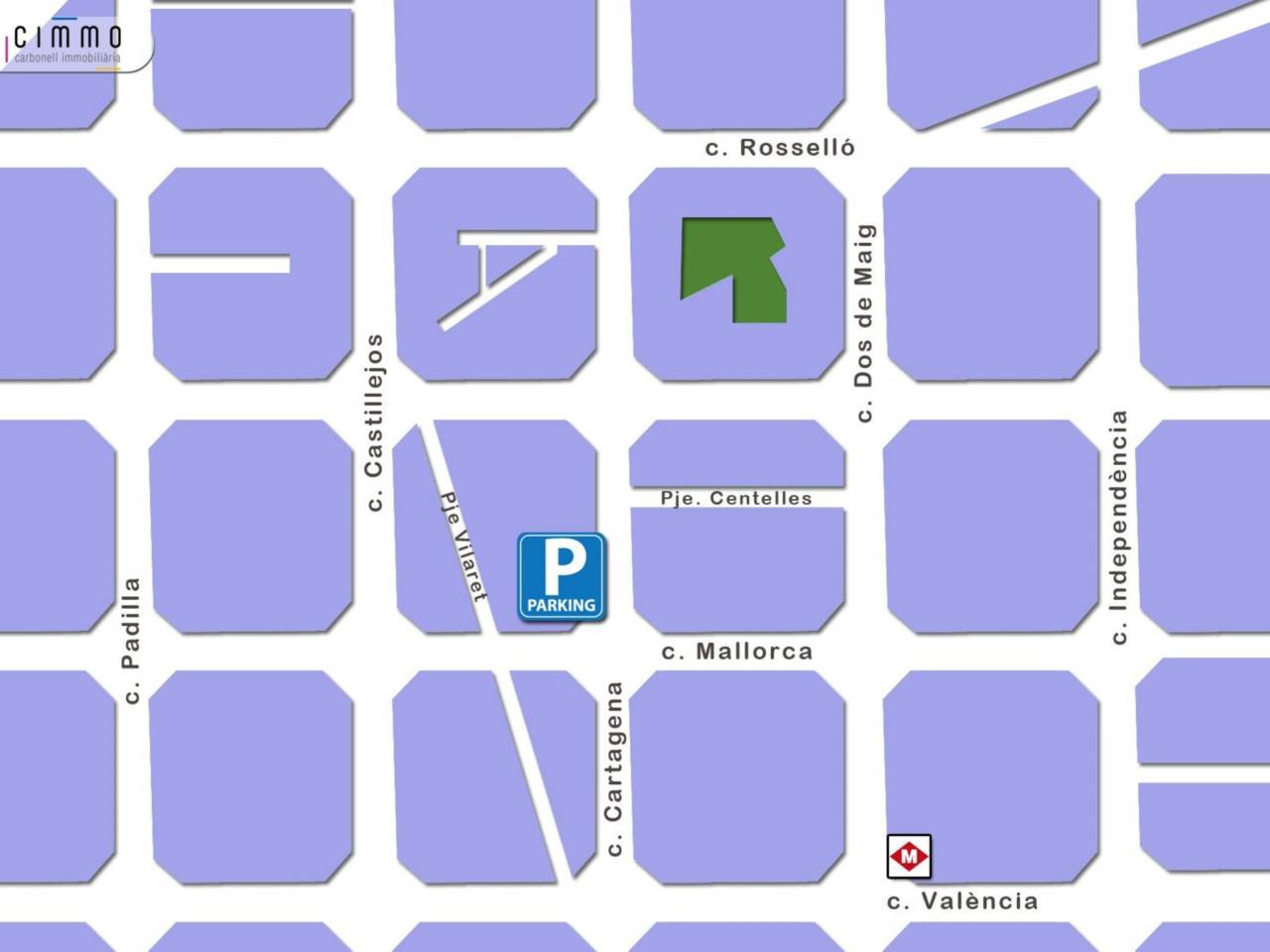 Parking en alquiler La Sagrada Família (Barcelona Capital)