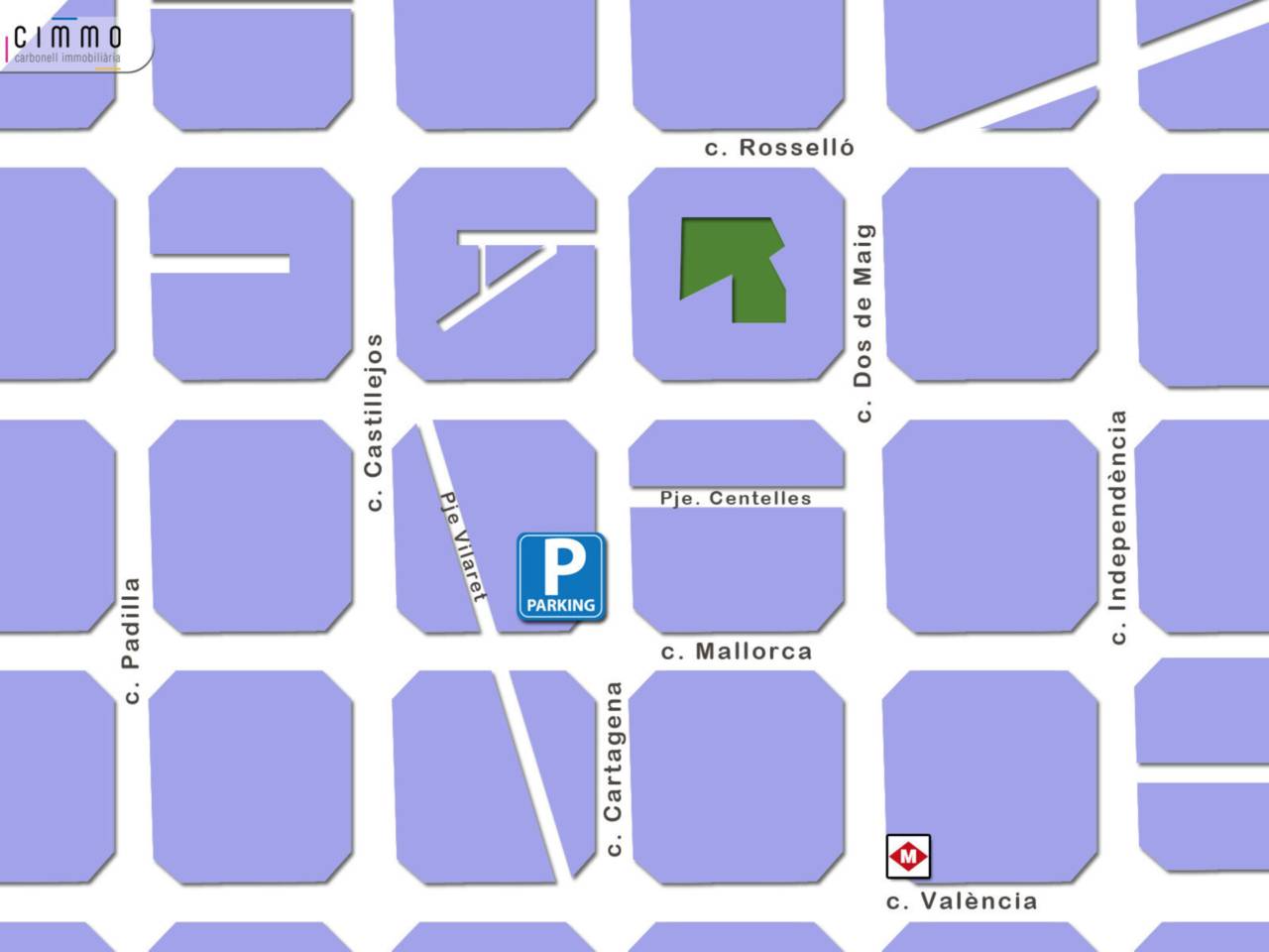 Parking en alquiler La Sagrada Família (Barcelona Capital)