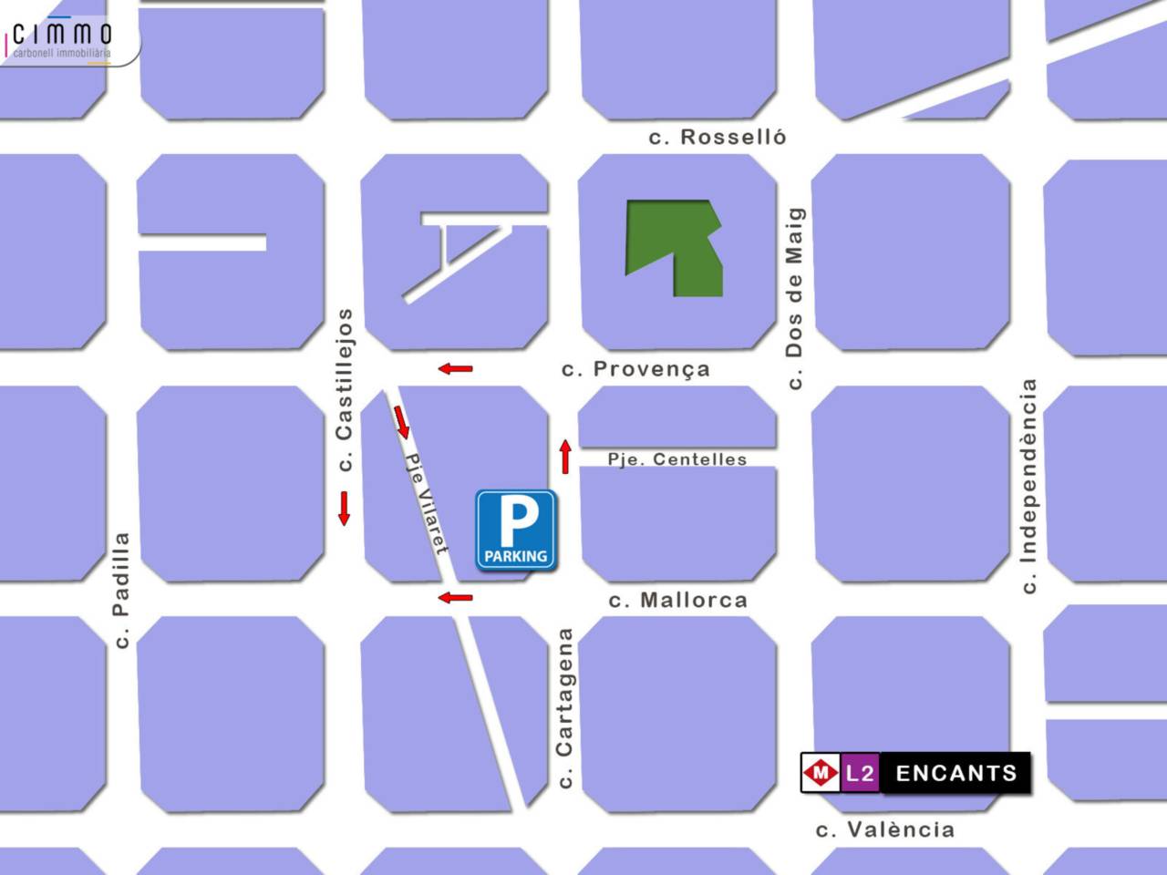 Pàrquing en venda La Sagrada Família (Barcelona Capital)