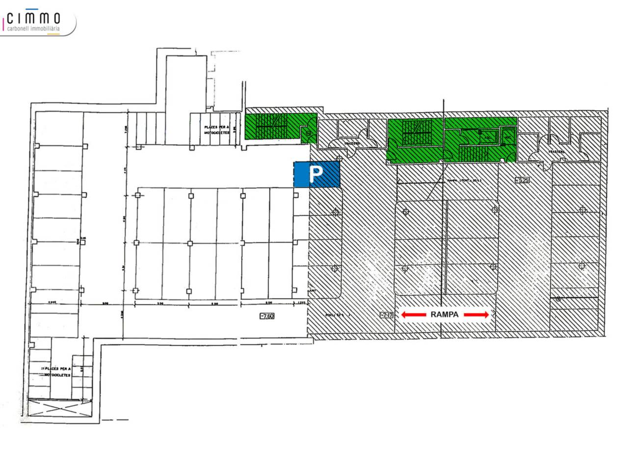 Parking en alquiler La Nova Esquerra de l'Eixample (Barcelona Capital)