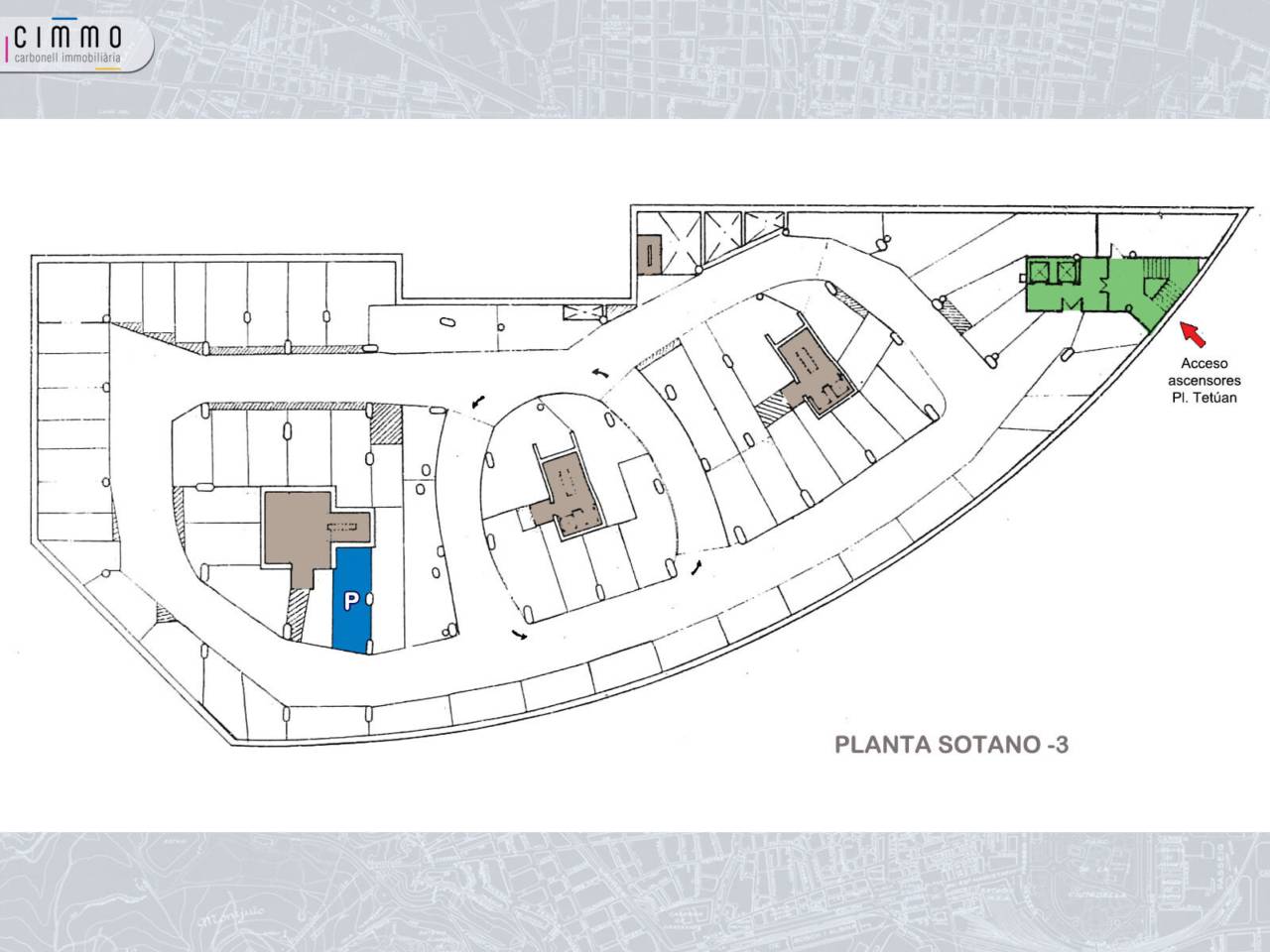Parking en venta El Fort Pienc (Barcelona Capital)