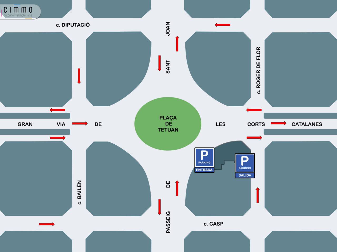 Parking en venta El Fort Pienc (Barcelona Capital)