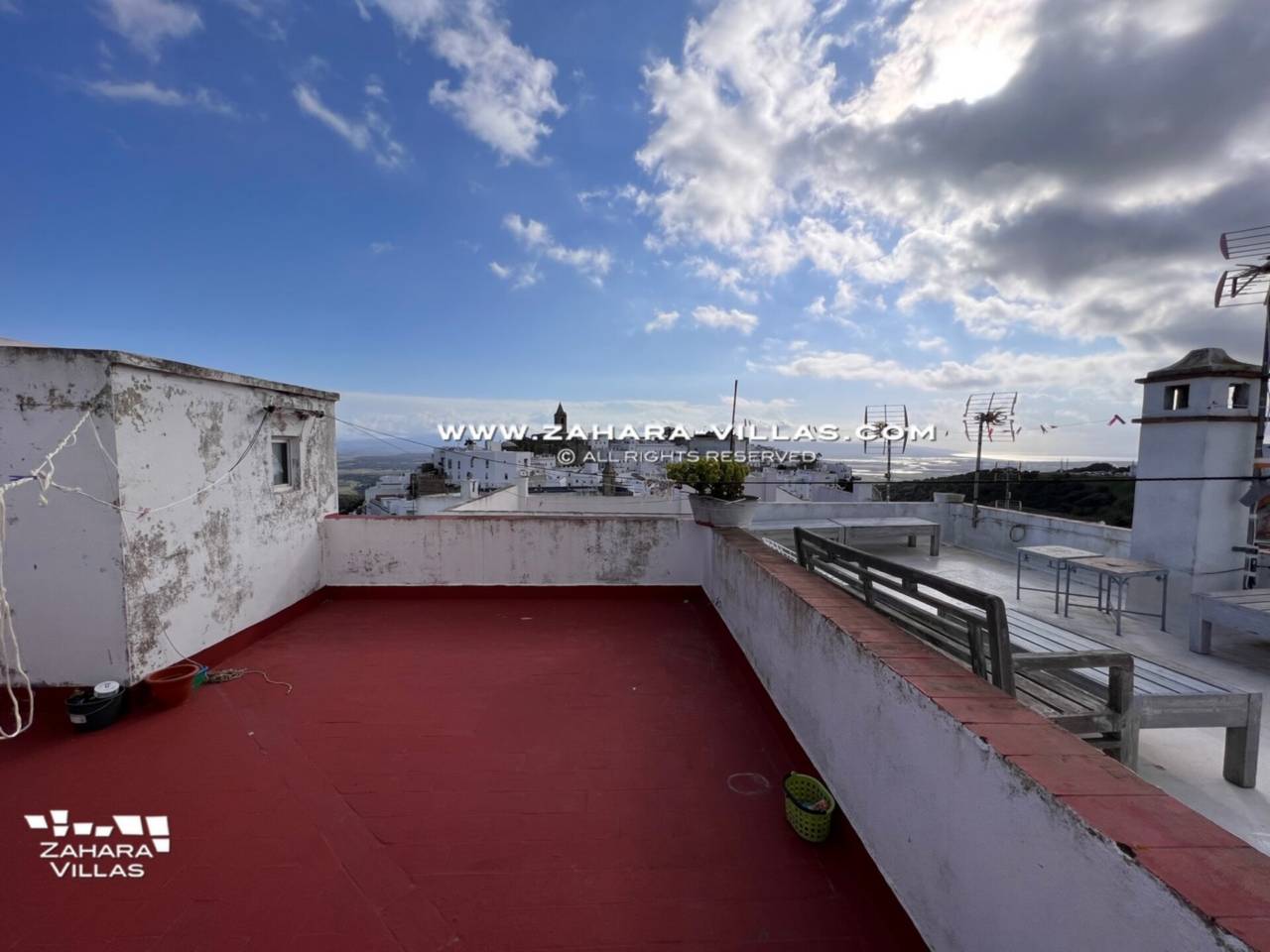 Imagen 35 de House with beautiful views of the historic center of Vejer de la Frontera.
