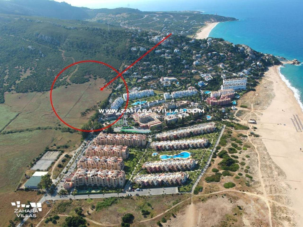 Imagen 2 de Grundstück in einem neuen Wohngebiet mit Blick auf das Meer und den zukünftigen Golfplatz