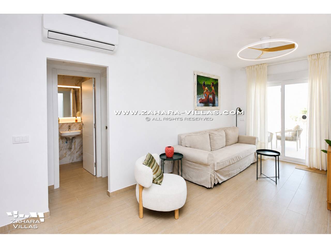 Imagen 9 de Casa en planta baja, de reciente construcción, con vistas al mar, en venta en Urb. Atardeceres, Atlanterra
