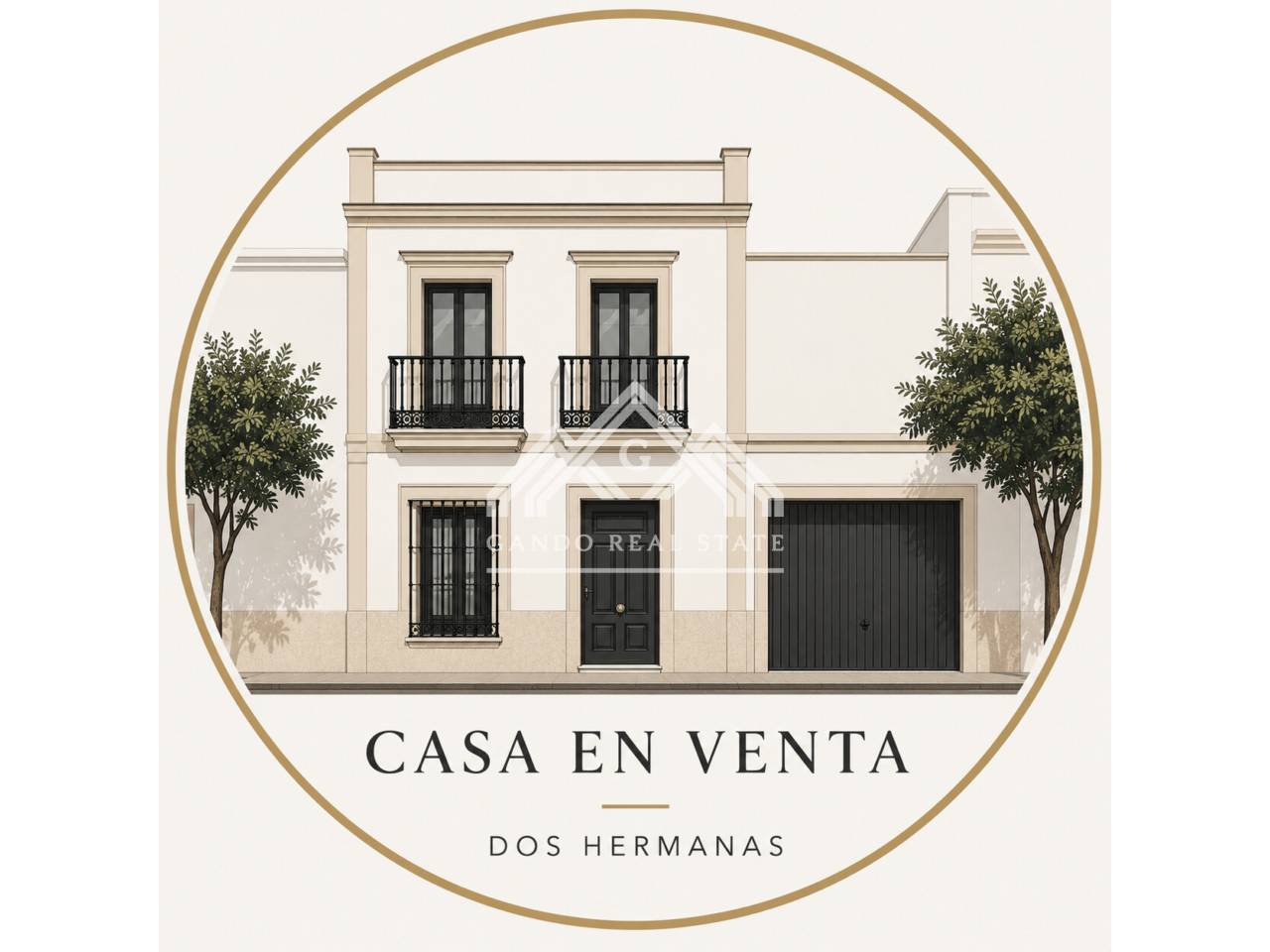 Venta de casa en Dos Hermanas, Arenal-La Pólvora - foto 1