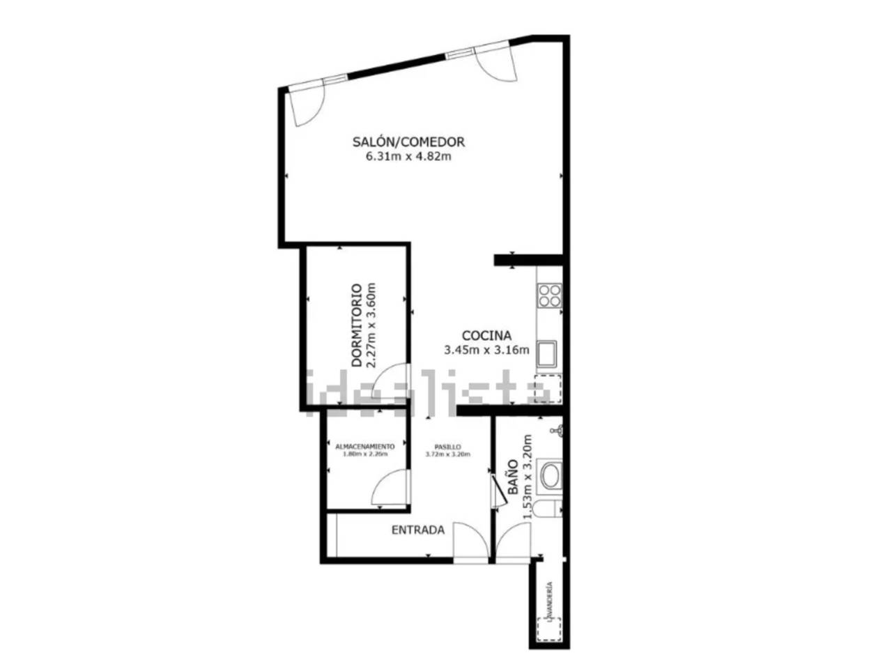 pisos en barcelona-capital · el-raval 329000.00€