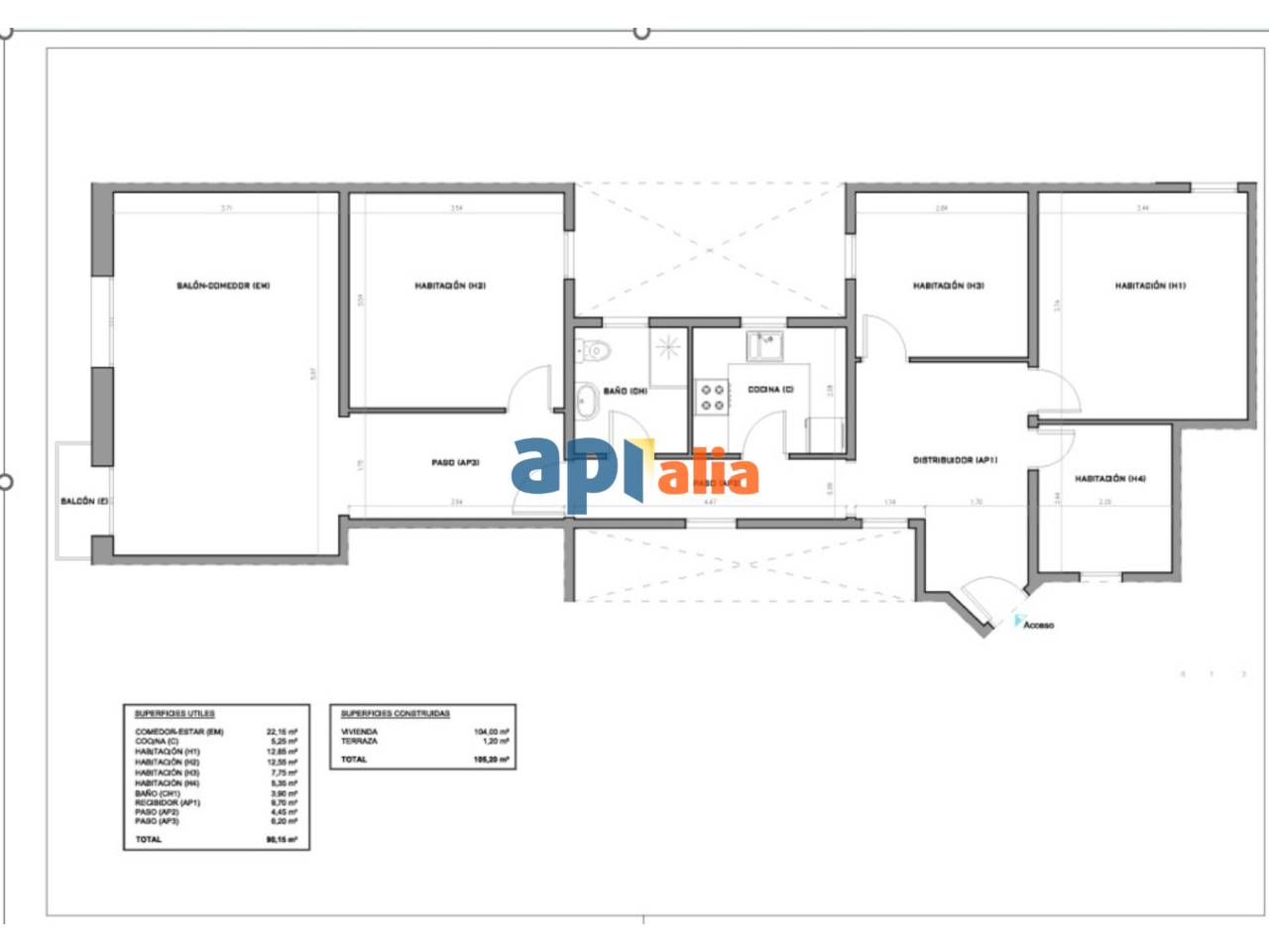 pisos en barcelona-capital · hostafrancs 458000.00€