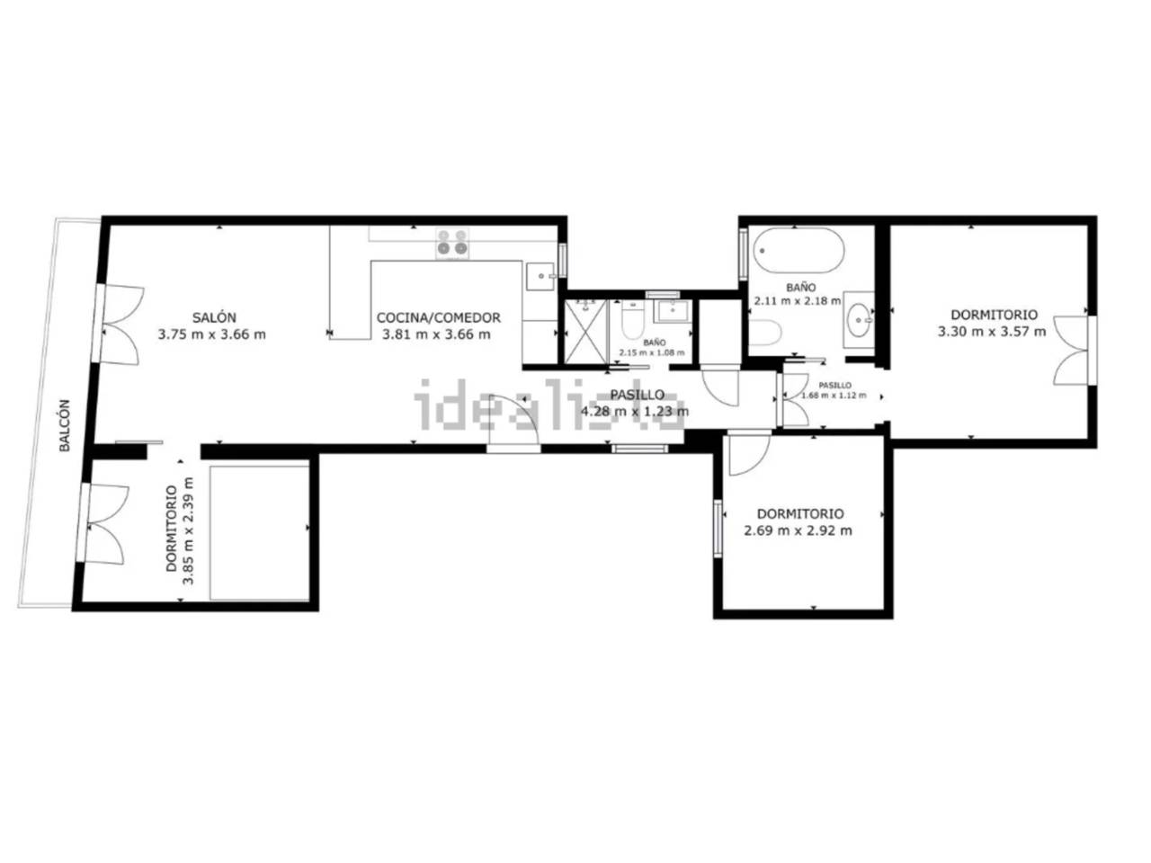 pisos en barcelona-capital · el-raval 450000.00€