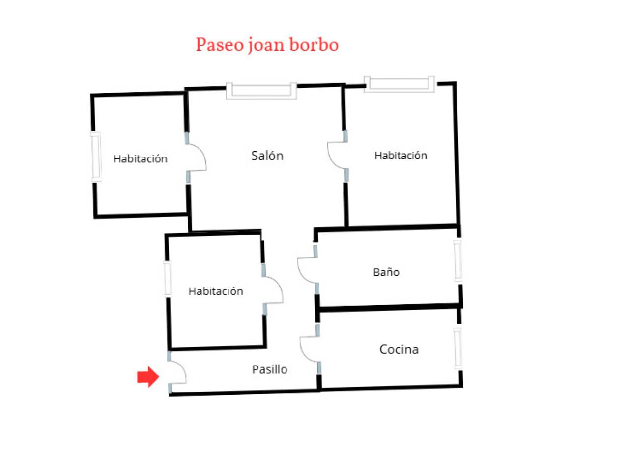 pisos en barcelona-capital · la-barceloneta 590000.00€