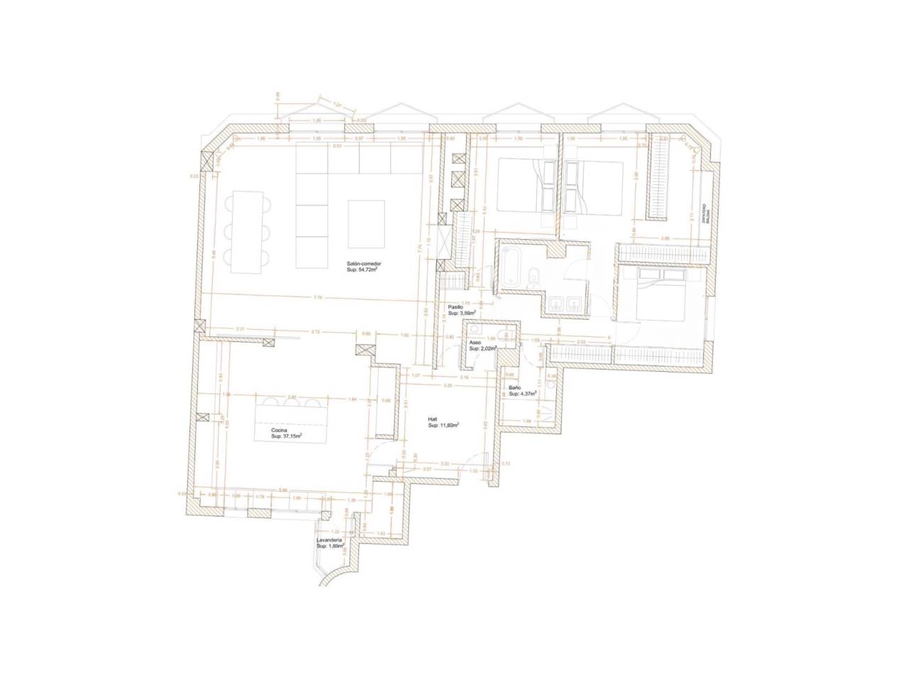 atico en madrid-capital · almagro 2350000.00€