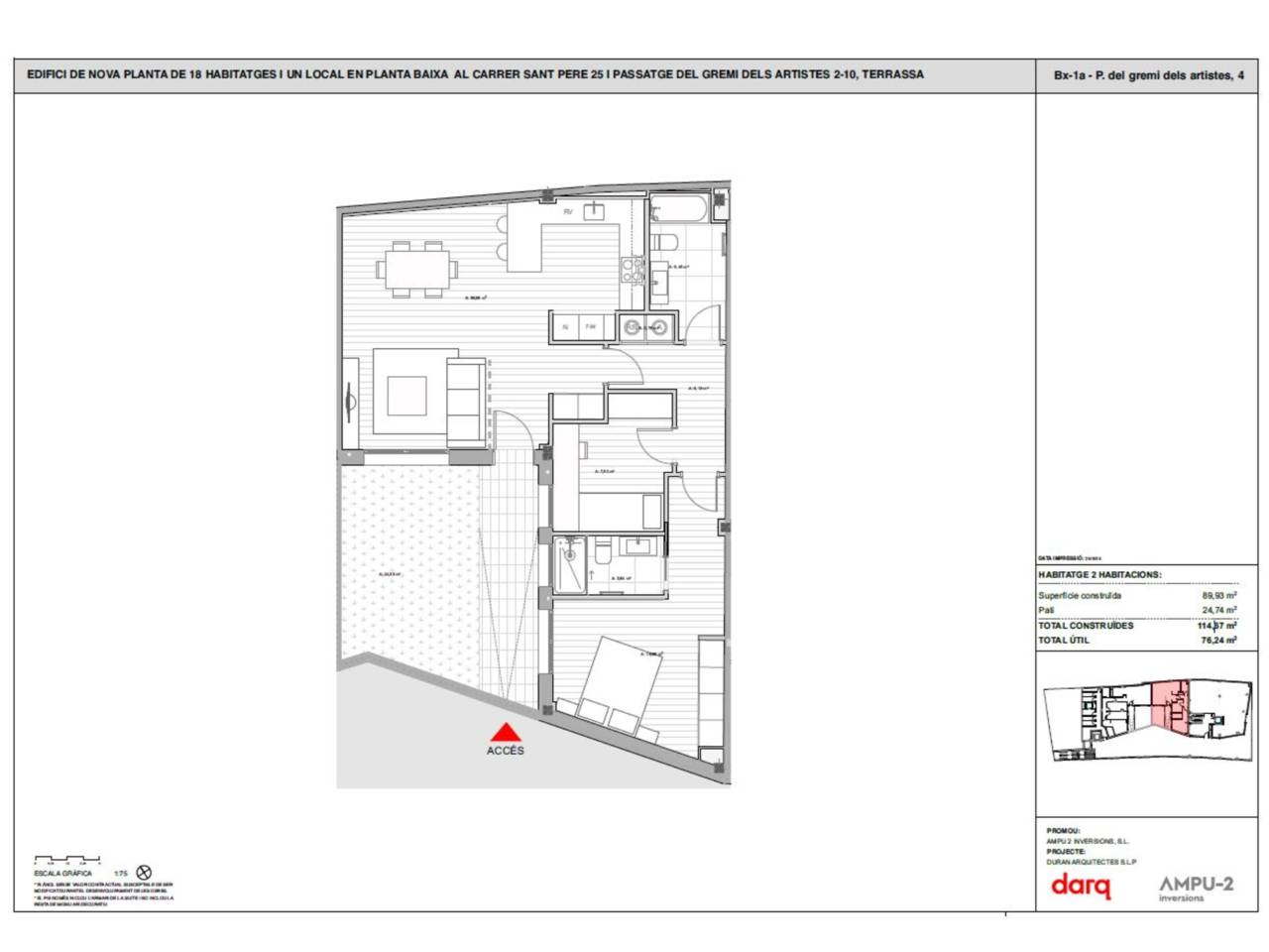 casa en terrassa · centre 400000.00€