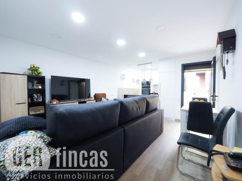 Casa sin vecinos con terraza de 25 m² y garaje para dos coches en Ca n’Aurell · Salón